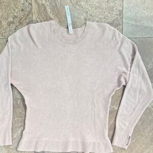 Lululemon Athletica Blush Crew Neck Sweater